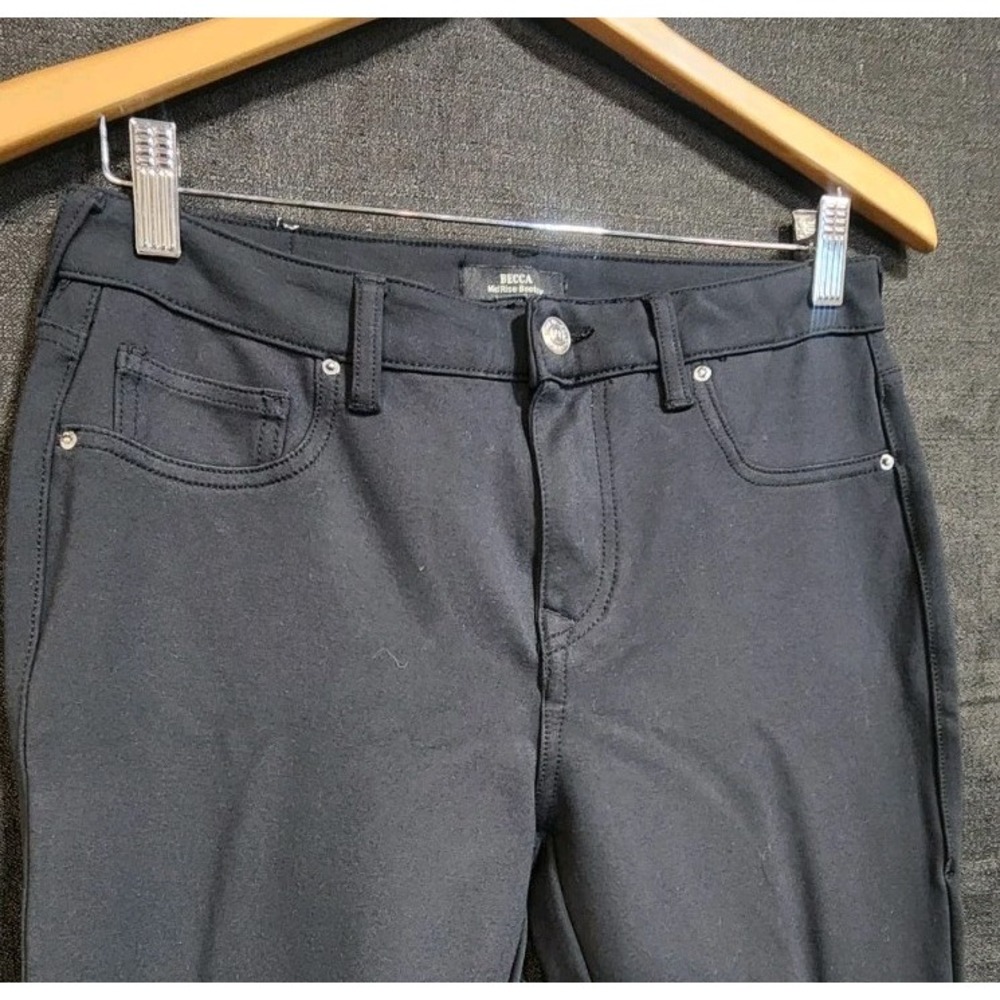 True Religion Becca Pants Women 28x31 Black Mid Rise Bootcut Stretch Western NEW - Picture 3 of 10